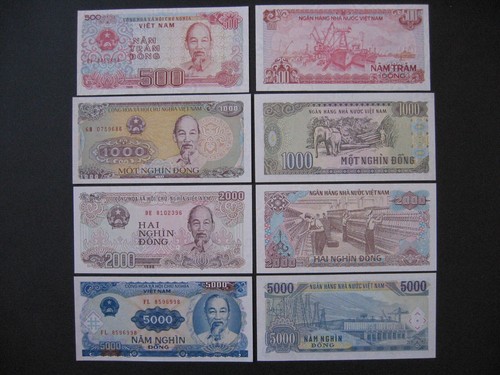 Vietnam 500 1000 - +, 2000